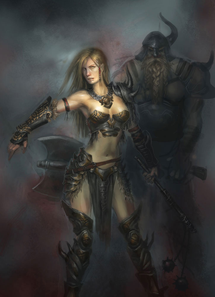 Norn Concept Art from Guild Wars: Eye of the North
