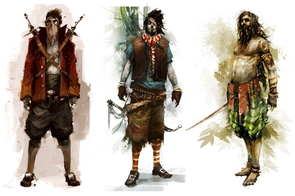 Pirates Art from Guild Wars: Eye of the North