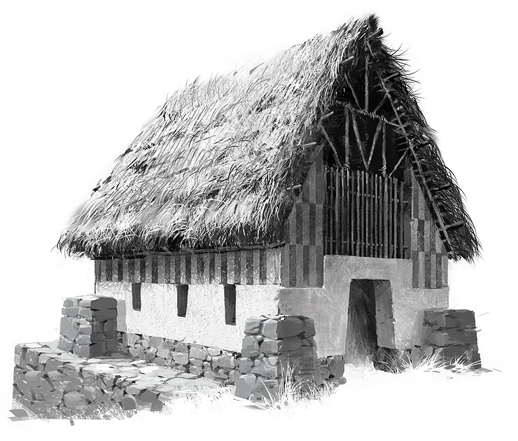 Hut Design Art from Guild Wars: Eye of the North