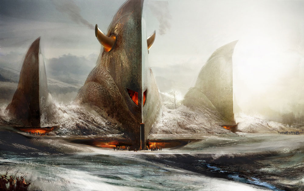 Environment Concept Art from Guild Wars: Eye of the North