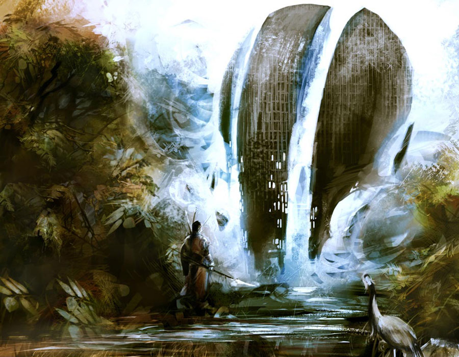 Monolith Art from Guild Wars: Eye of the North