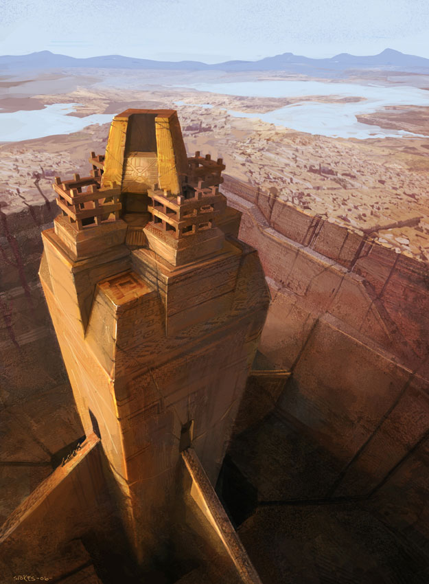 Temple Pit Art from Guild Wars: Eye of the North