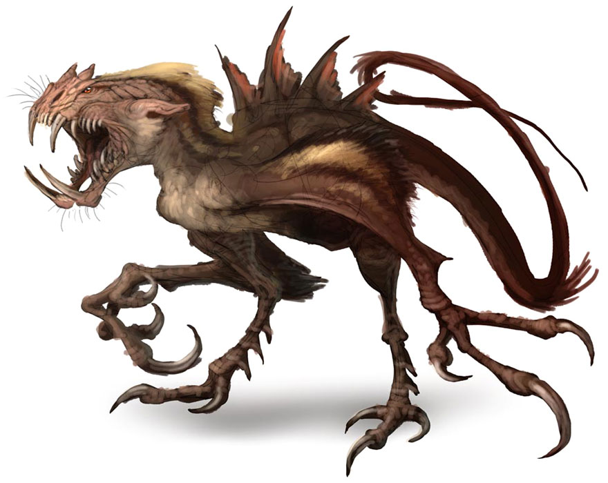 Chupacabra Art from Guild Wars: Eye of the North