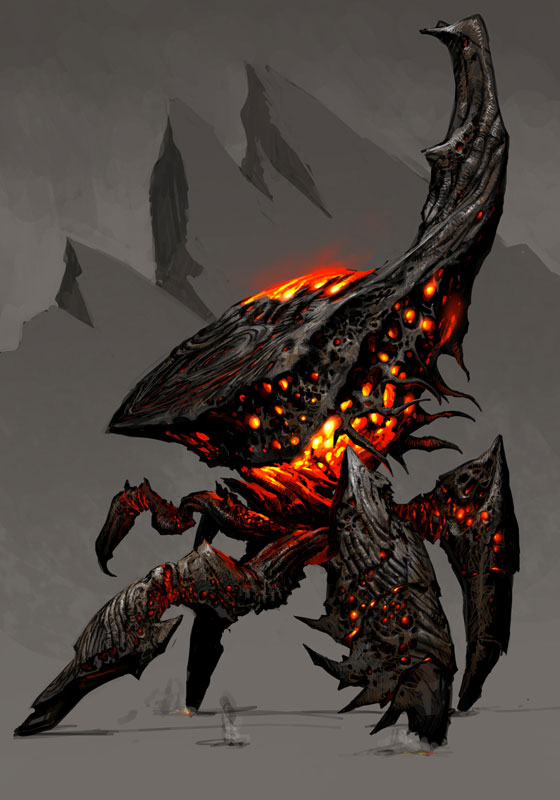 Tannek Giant Art from Guild Wars: Eye of the North