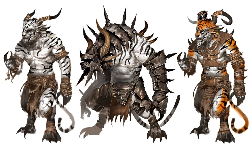 Monster Designs Art from Guild Wars: Eye of the North