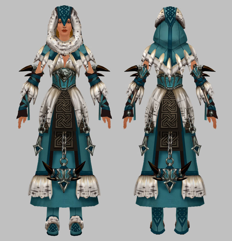 Norn Dervish Female Art from Guild Wars: Eye of the North