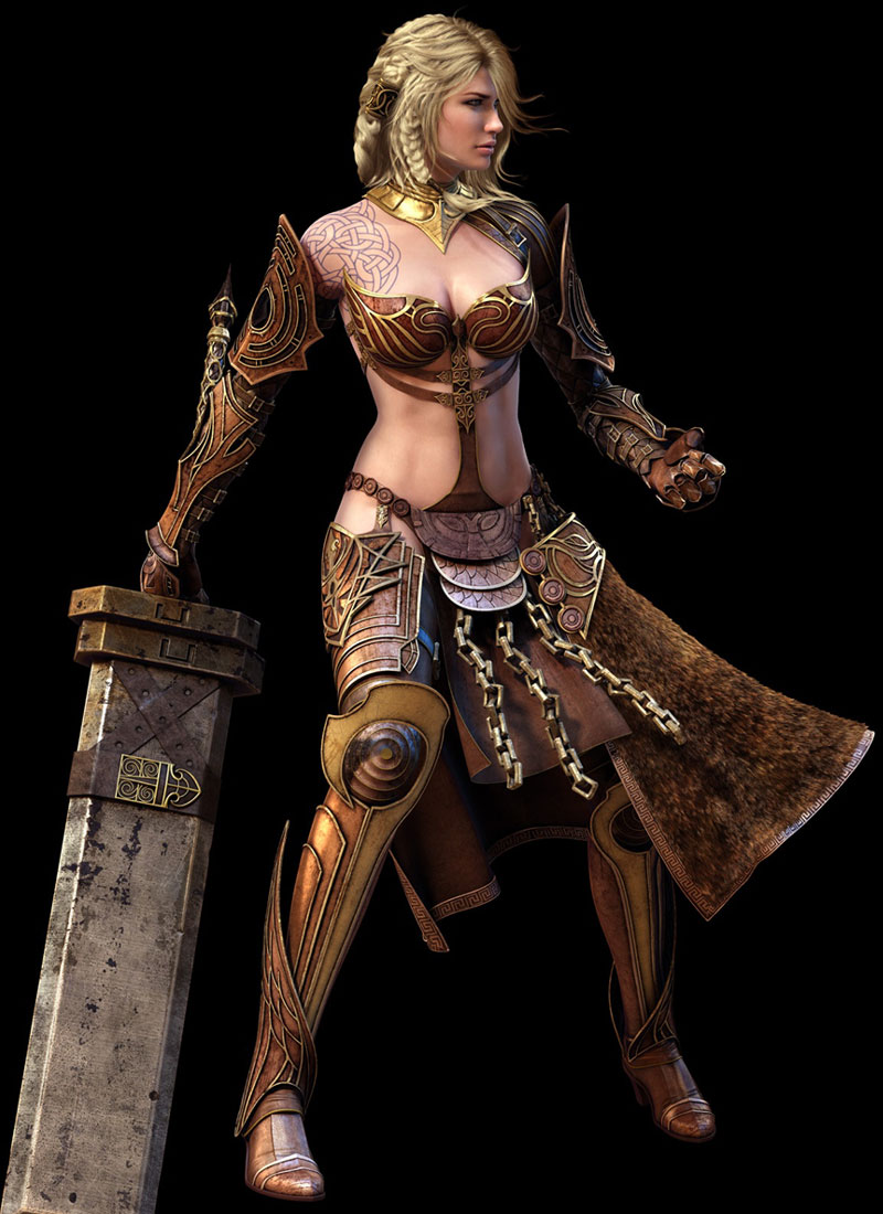 Jora Art from Guild Wars: Eye of the North