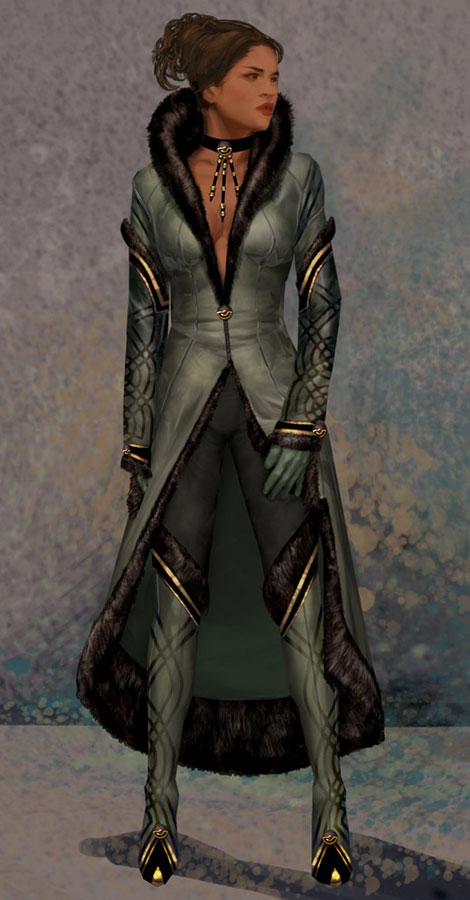 Norn Mesmer Female Art from Guild Wars: Eye of the North