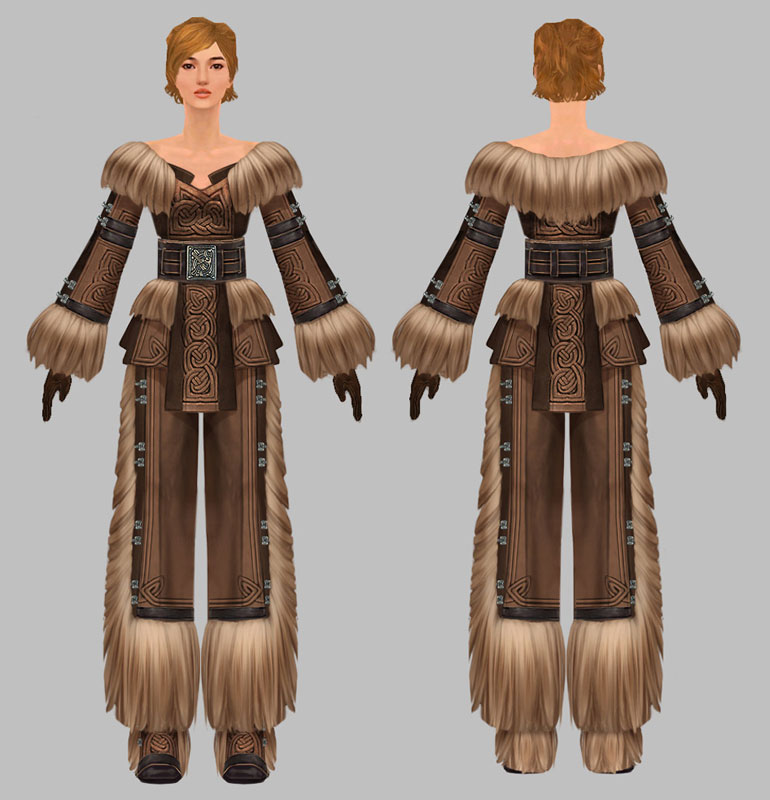Norn Monk Female Art from Guild Wars: Eye of the North