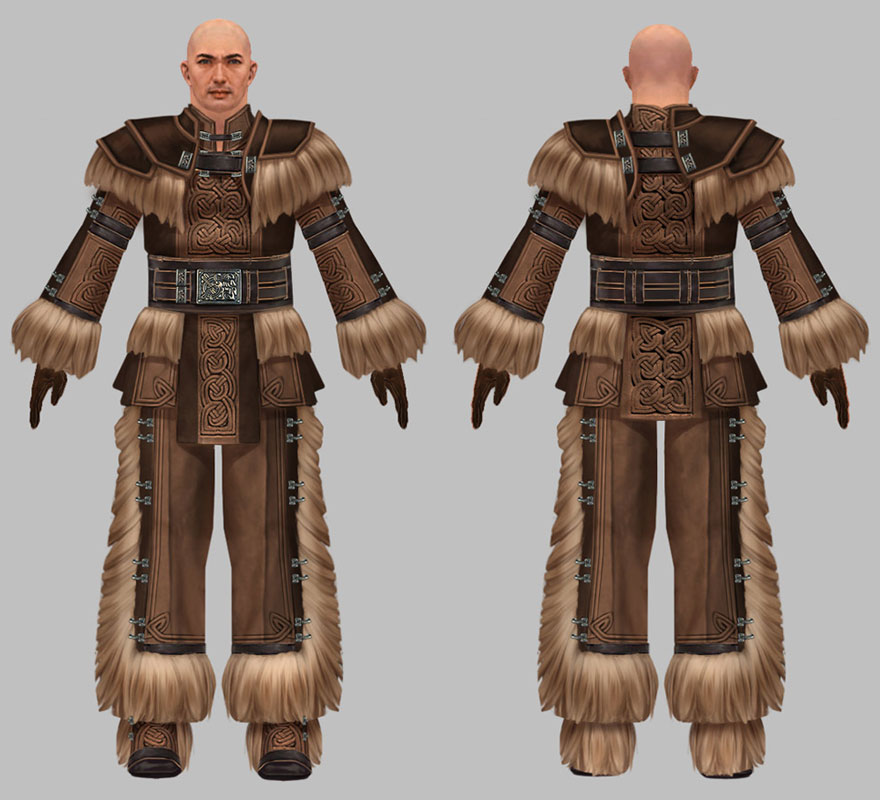 Norn Monk Male Art from Guild Wars: Eye of the North
