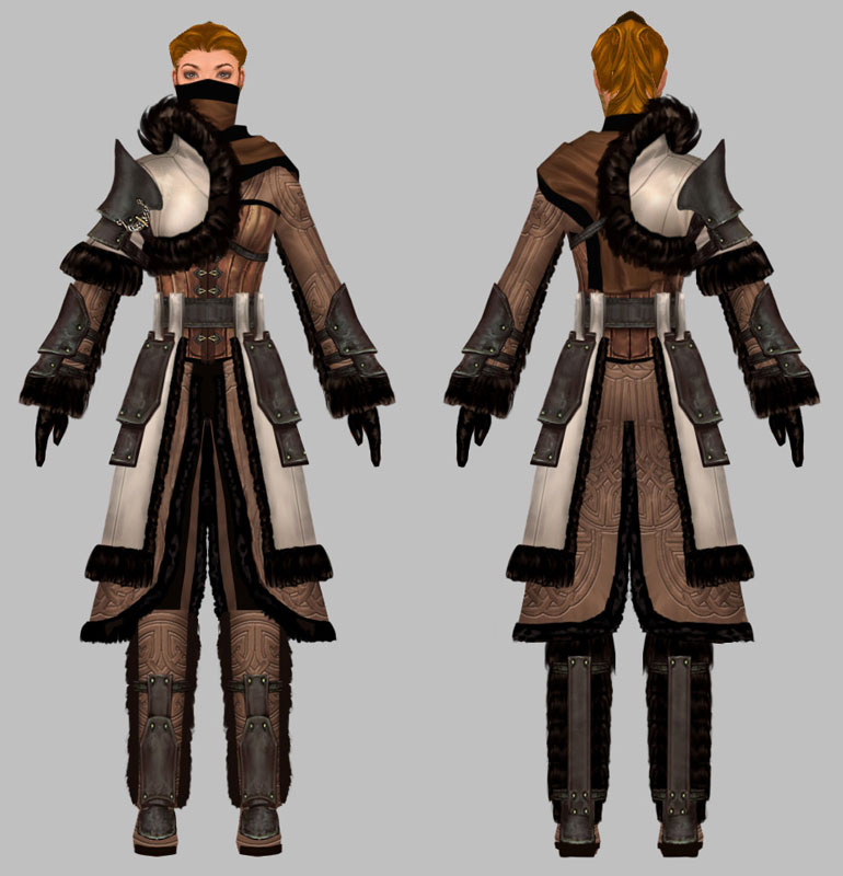 Norn Ranger Female Art from Guild Wars: Eye of the North