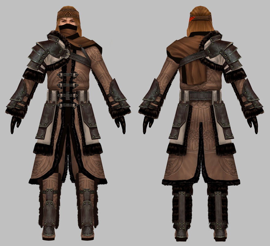 Norn Ranger Male Art from Guild Wars: Eye of the North