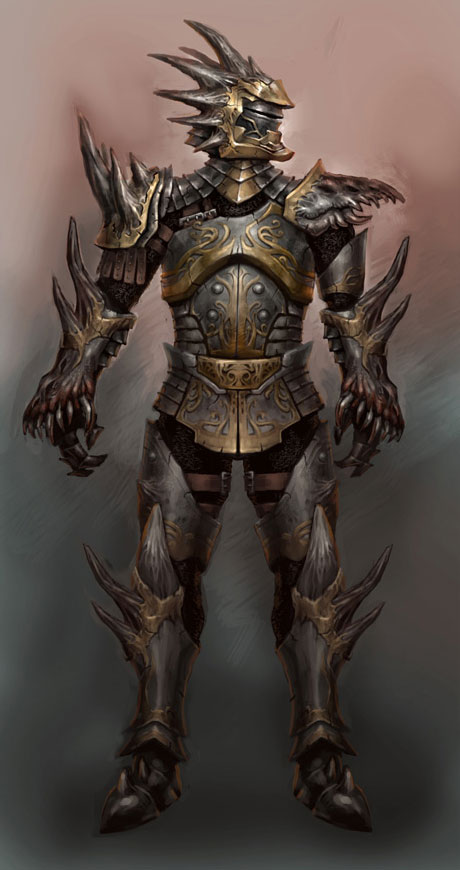 Nightmare Character Concept Art from Guild Wars Nightfall