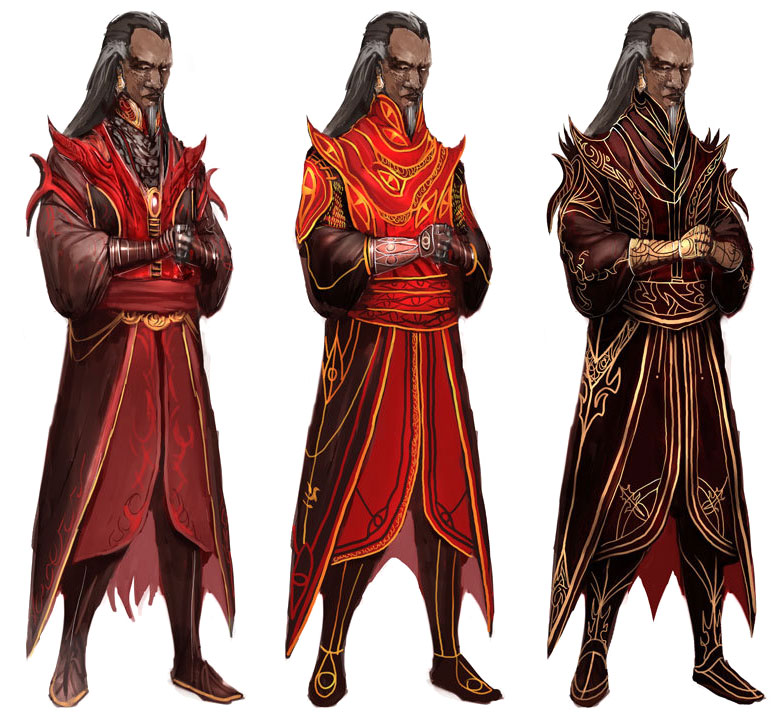 Master of Whispers Concept Art from Guild Wars Nightfall