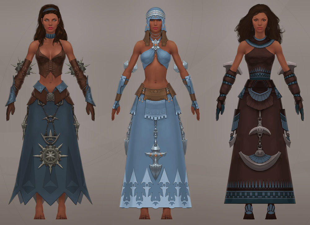 Dervish Concept Art from Guild Wars Nightfall