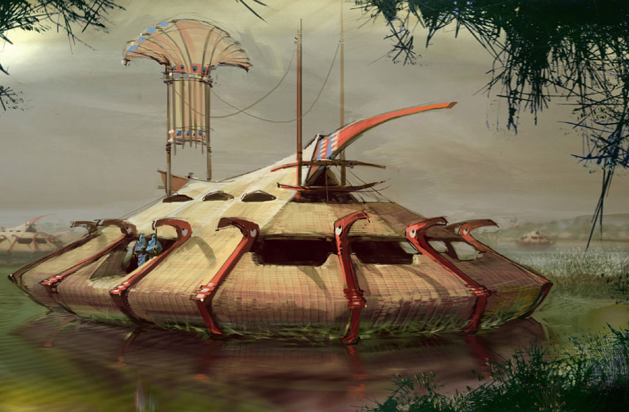 Papyrus Float Art from Guild Wars Nightfall