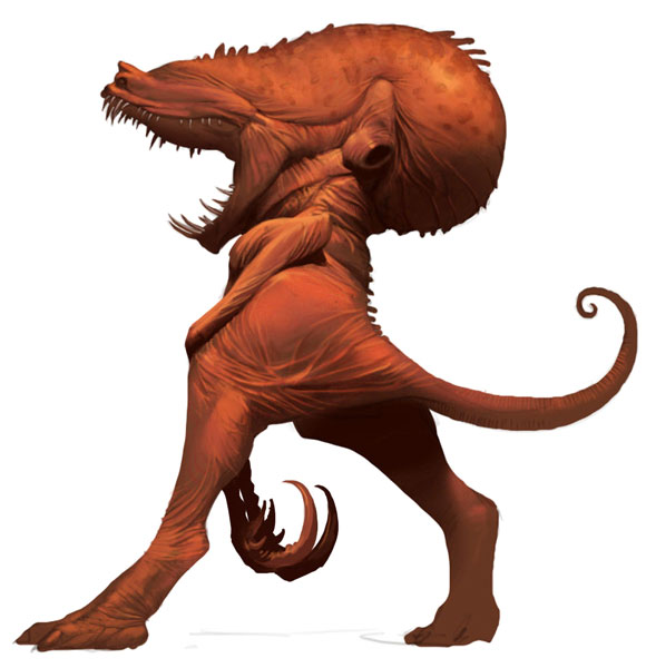 Bighead Monster Art from Guild Wars Nightfall