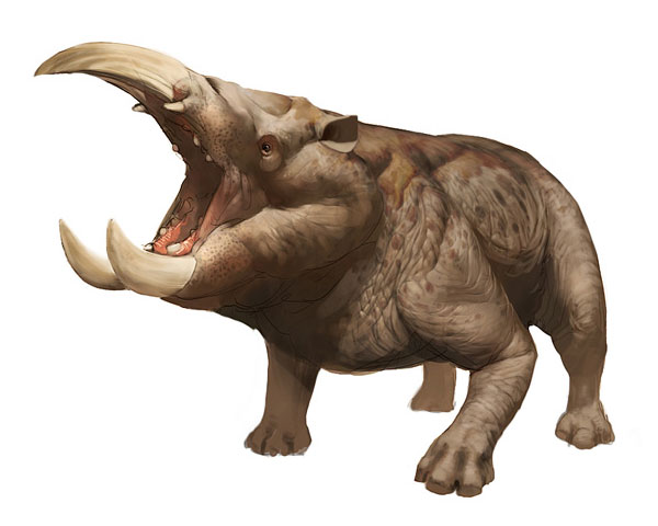 Tusky Monster Art from Guild Wars Nightfall