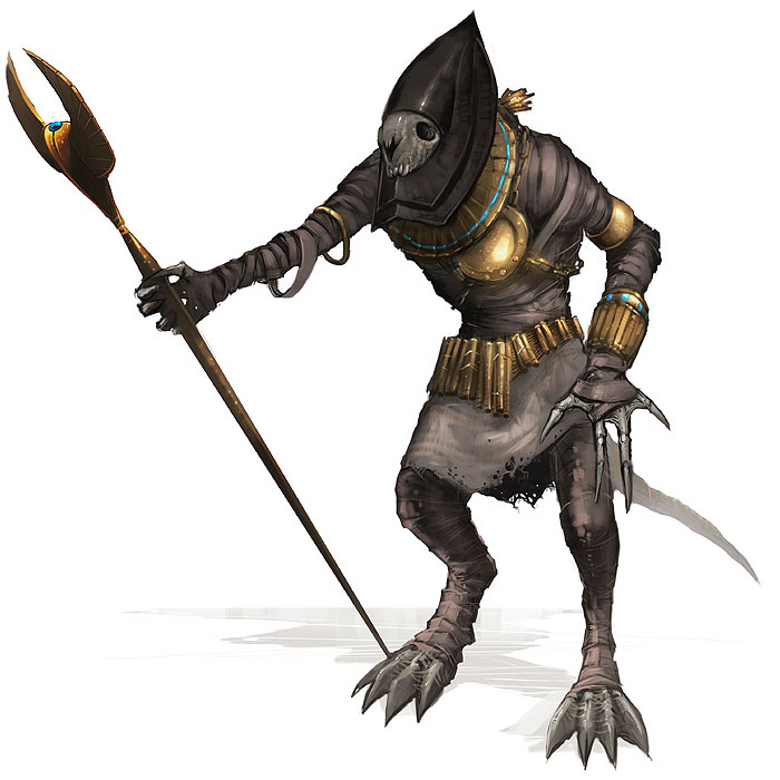 Monster Concept Art from Guild Wars Nightfall