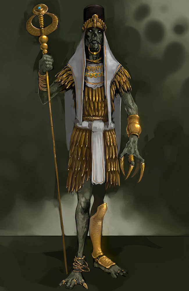 Monster Design Art from Guild Wars Nightfall