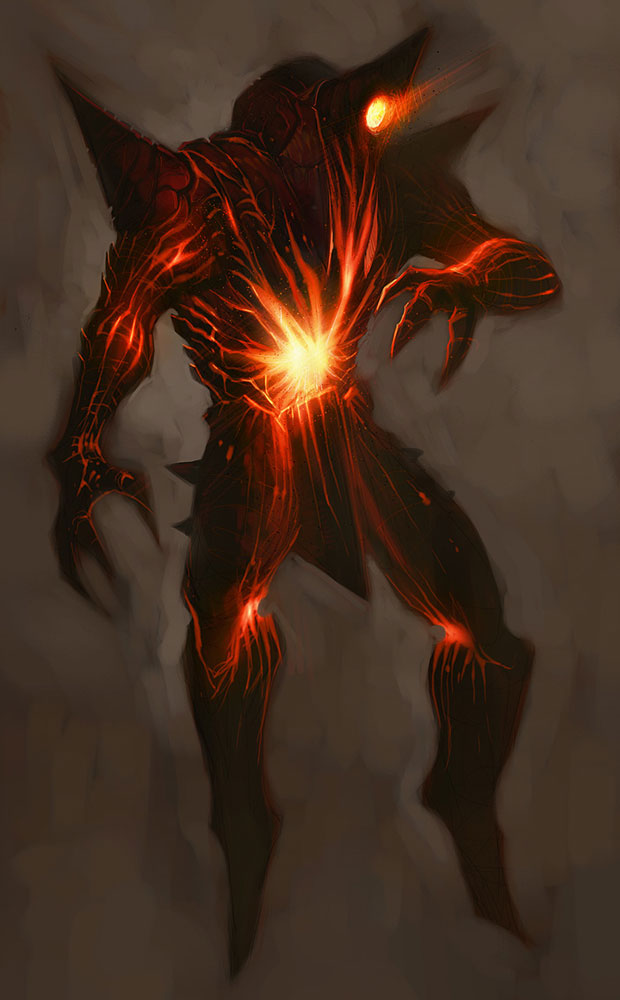 Monster Design Art from Guild Wars Nightfall