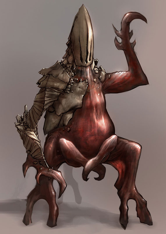 Monster Design Art from Guild Wars Nightfall