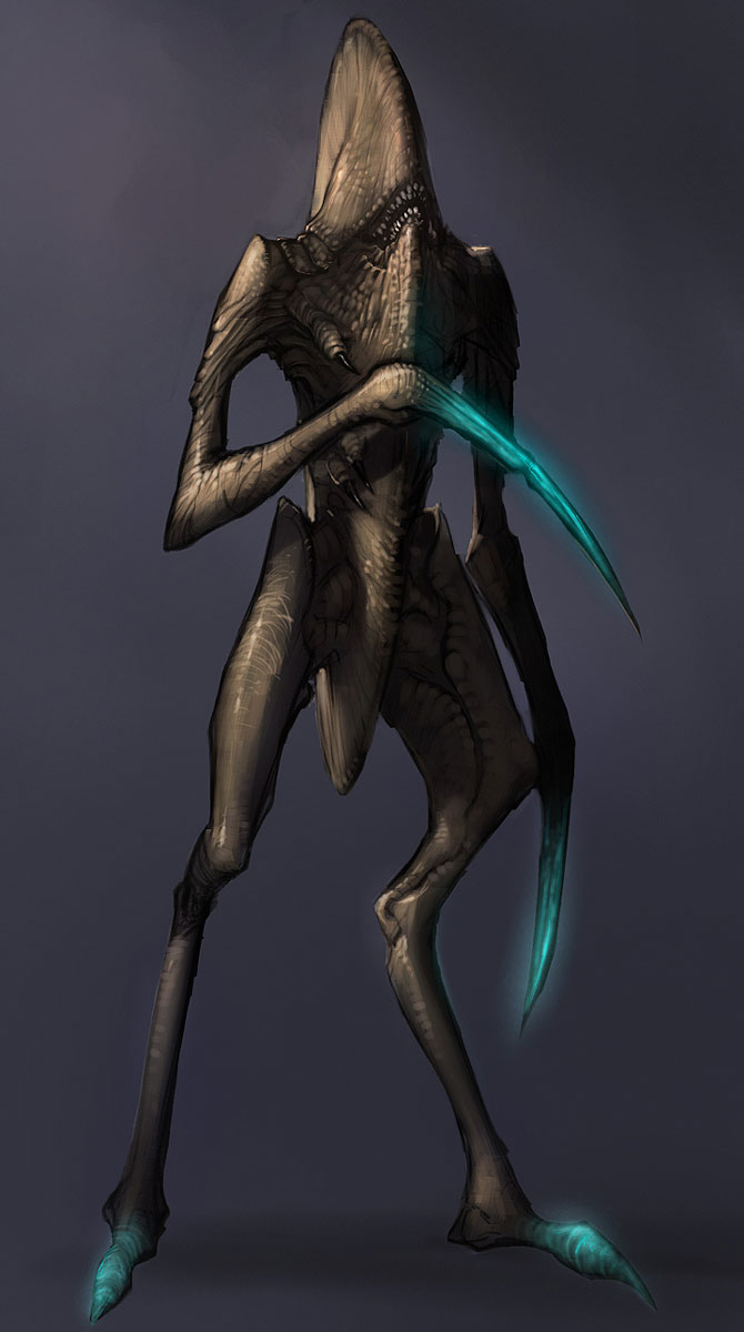 Monster Design Art from Guild Wars Nightfall