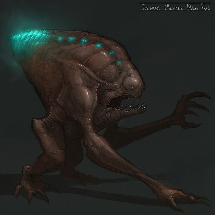 Monster Design Art from Guild Wars Nightfall