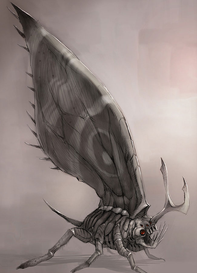 Monster Design Art from Guild Wars Nightfall
