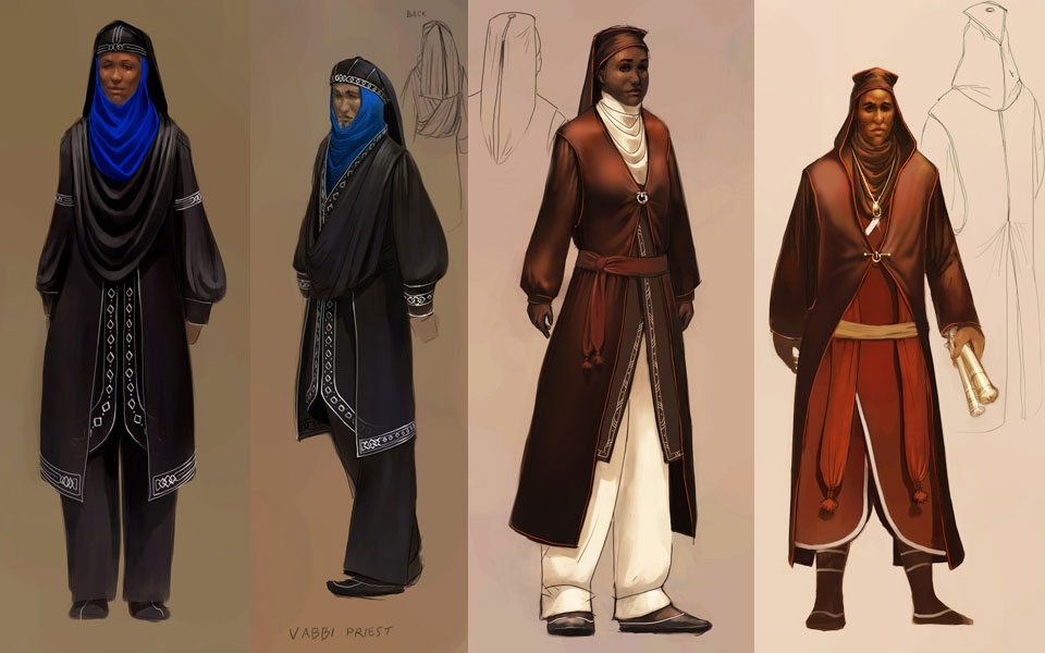 Vabbi Concept Art from Guild Wars Nightfall