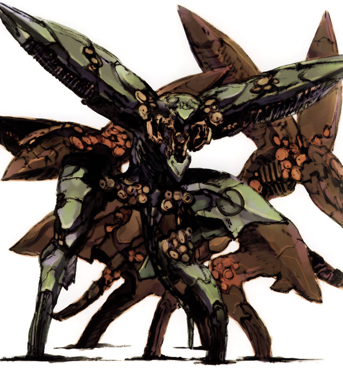 Metal Gear Ray Art from Metal Gear Solid 2