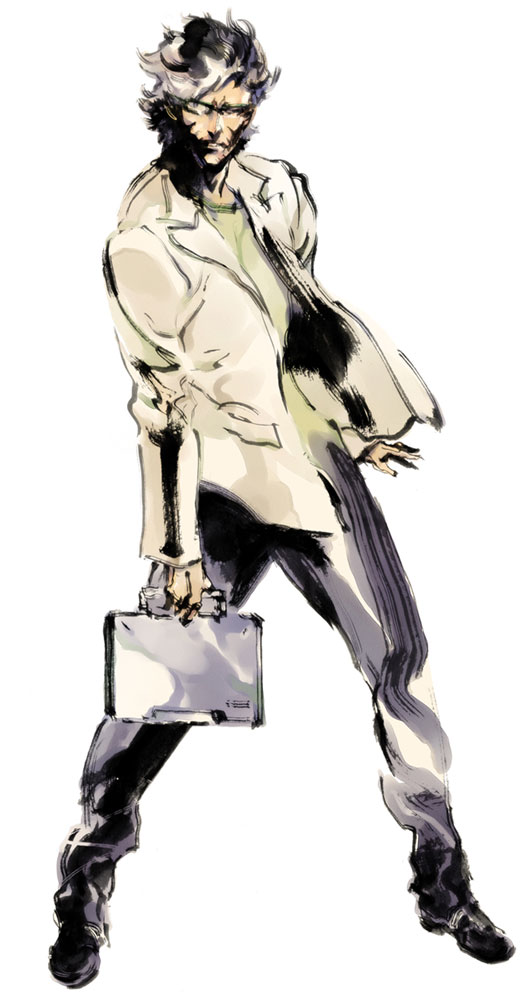 Otacon Art from Metal Gear Solid 2