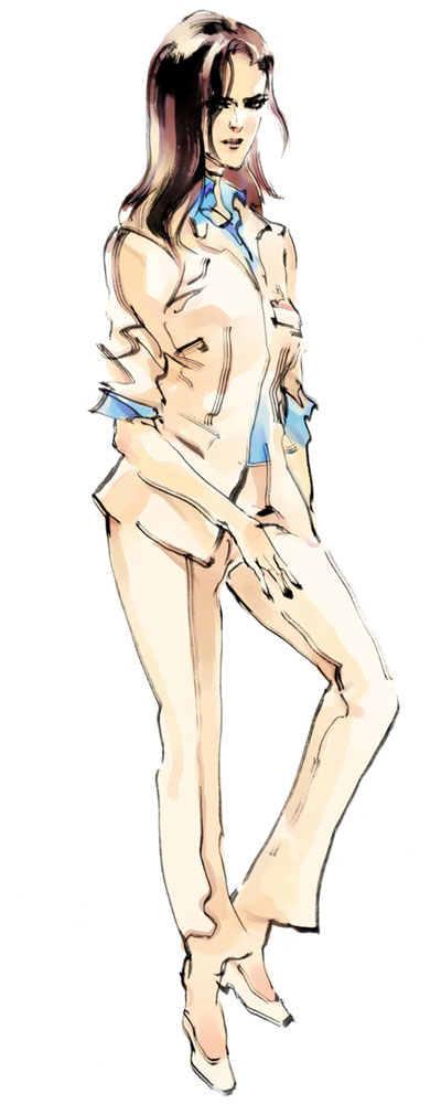 Rosemary Art from Metal Gear Solid 2
