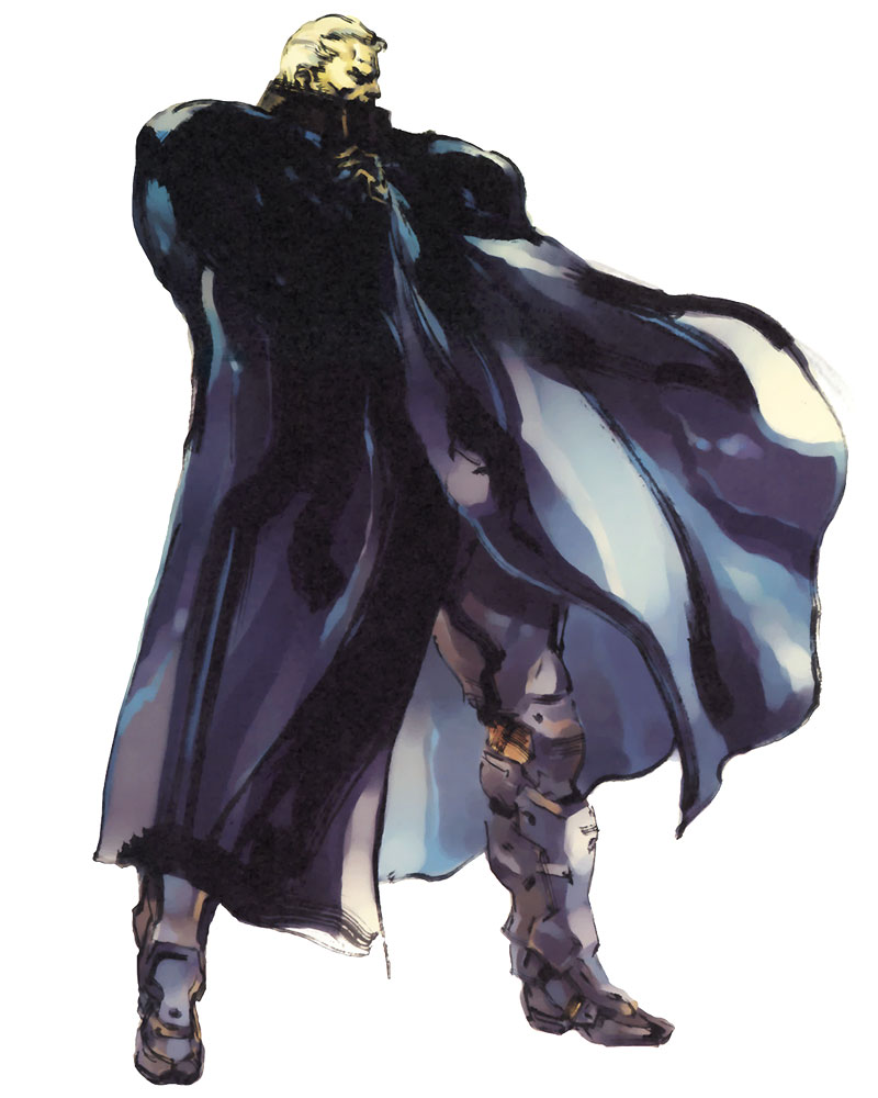 Solidus Snake Art from Metal Gear Solid 2