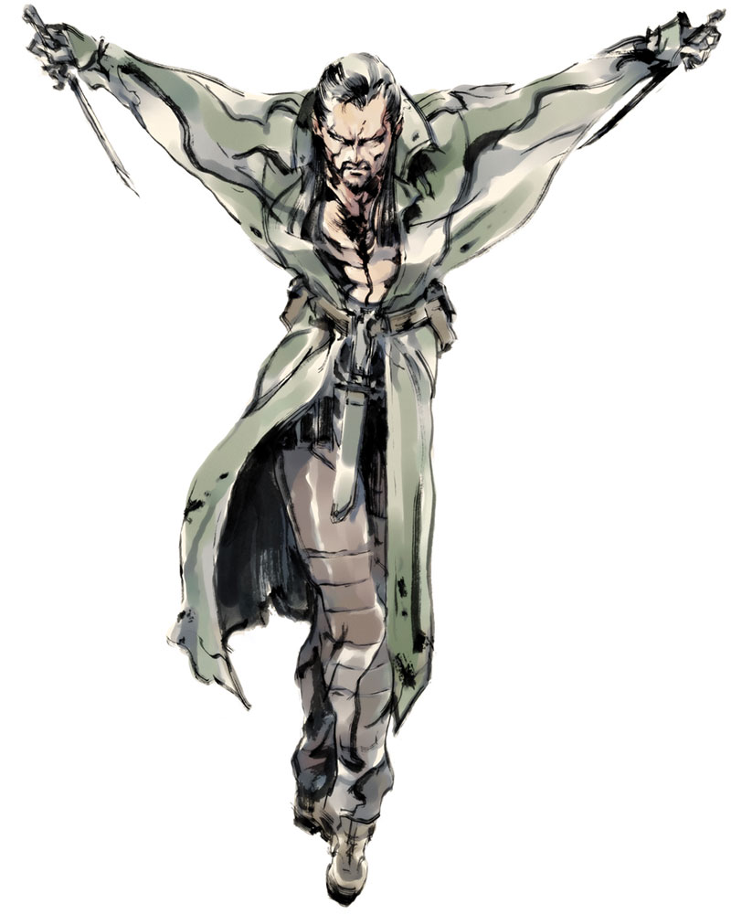 Vamp Art from Metal Gear Solid 2