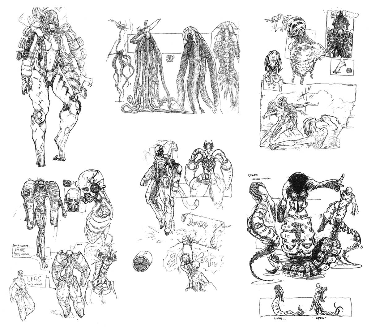 BB Corps Concept Art from Metal Gear Solid 4