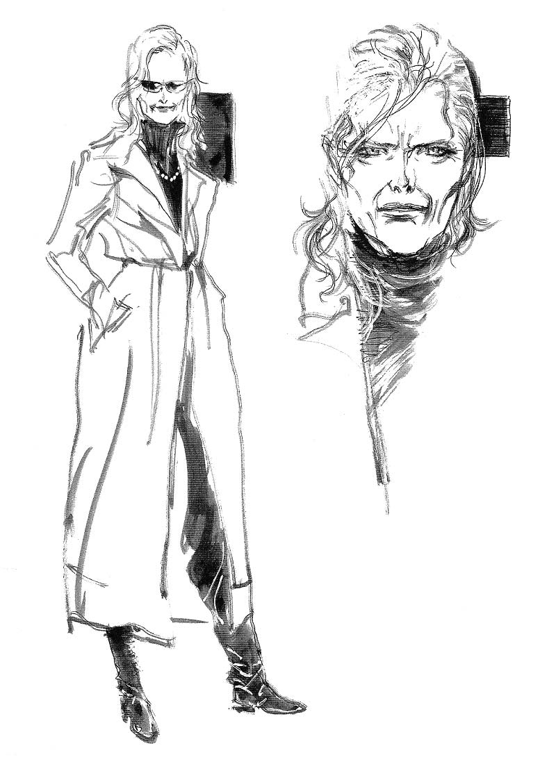 Big Mama Concept Art from Metal Gear Solid 4