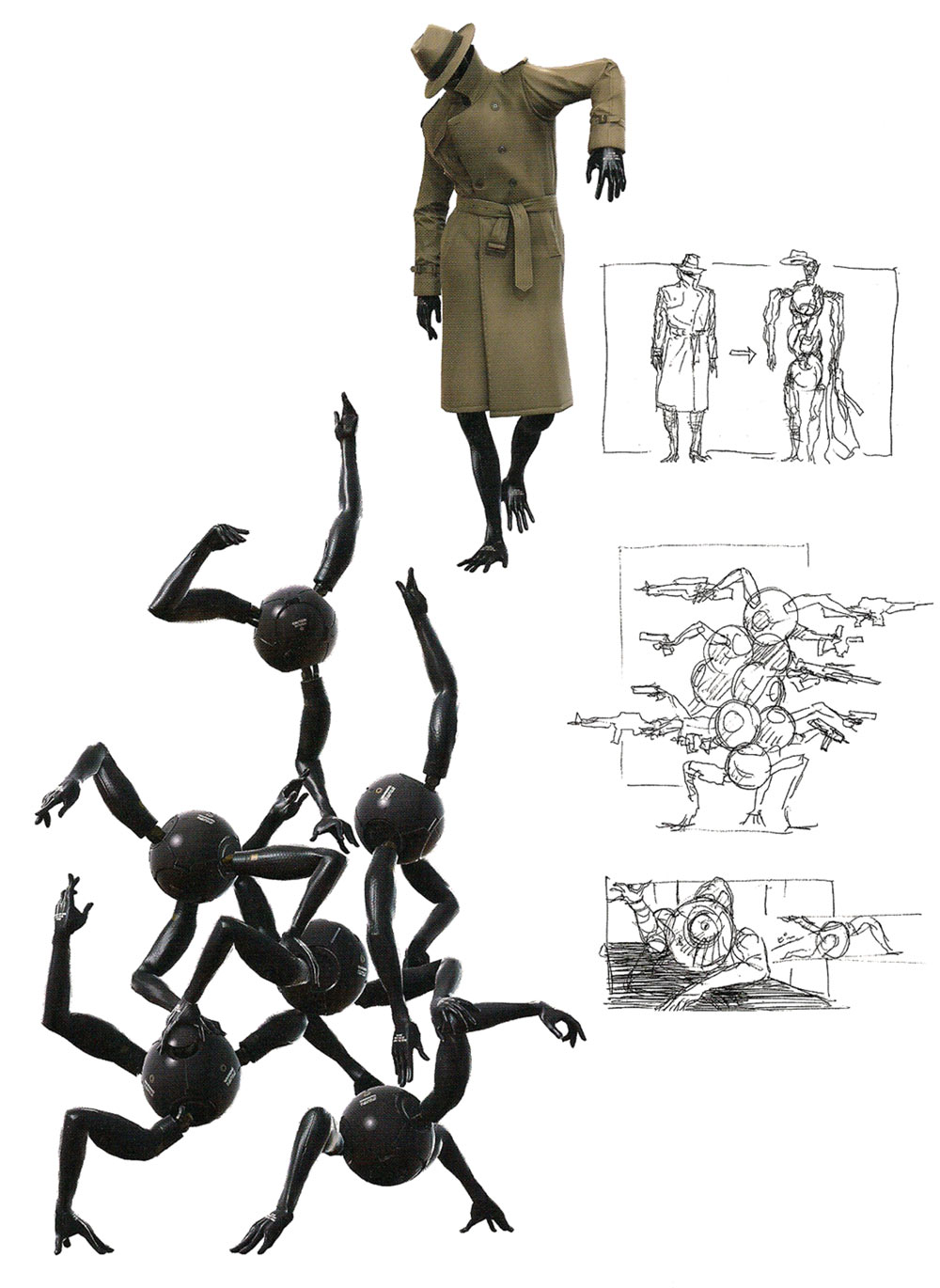 Dwarf Gekko Art from Metal Gear Solid 4