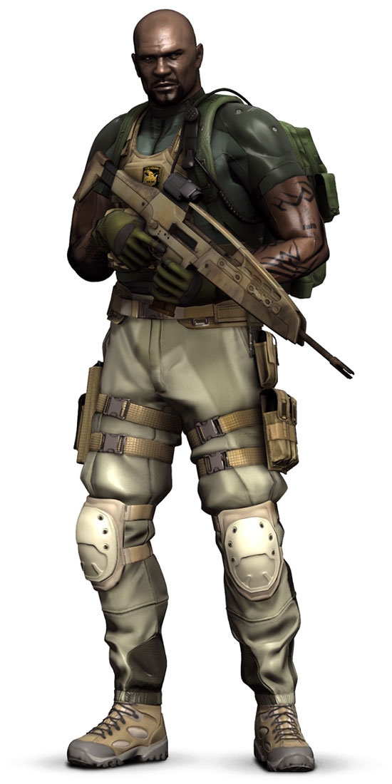 Ed Art from Metal Gear Solid 4