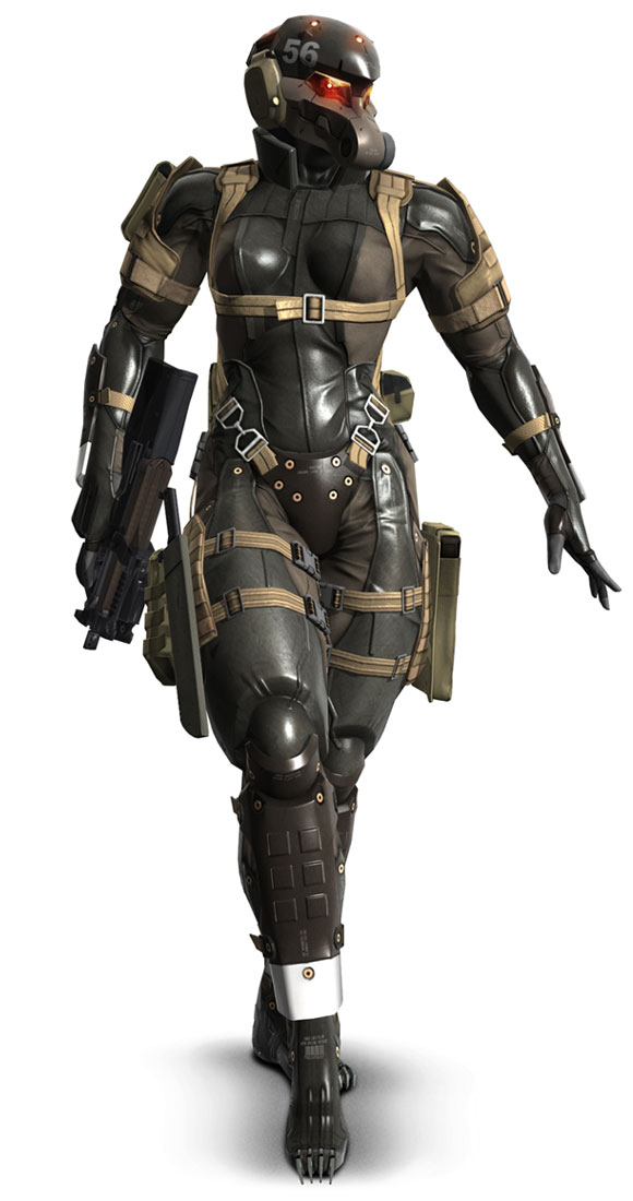 FROGs Soldier Art from Metal Gear Solid 4