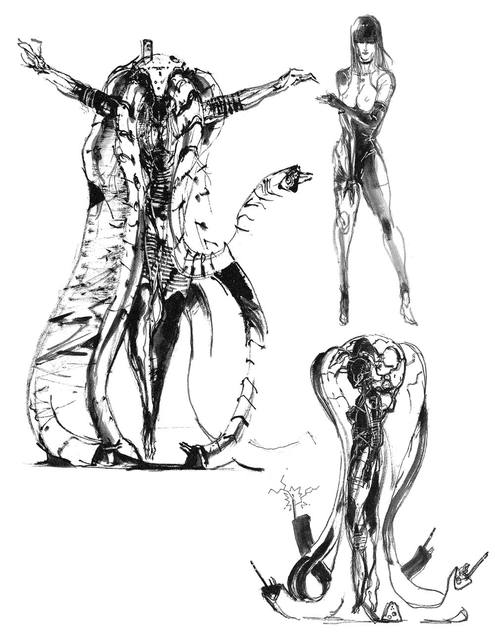 Laughing Octopus Illustration from Metal Gear Solid 4