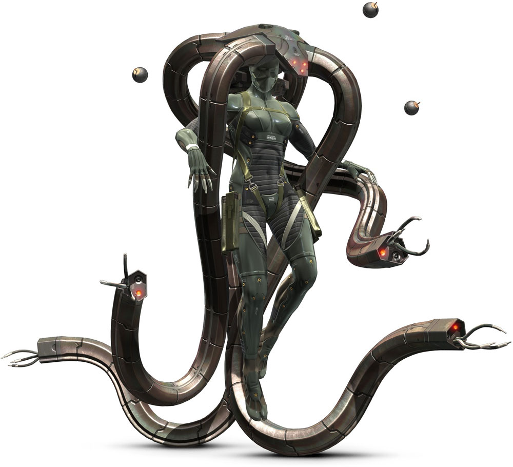 Laughing Octopus Art from Metal Gear Solid 4