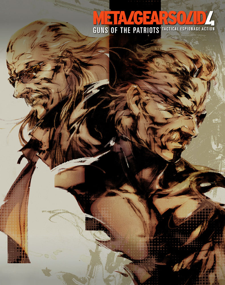 Limited Box Art from Metal Gear Solid 4