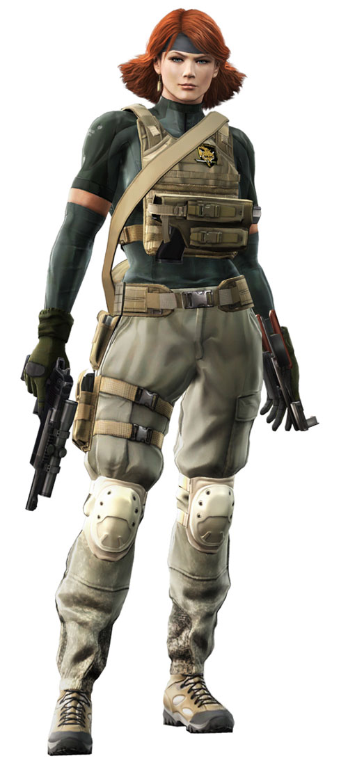 Meryl Silverburgh Art from Metal Gear Solid 4