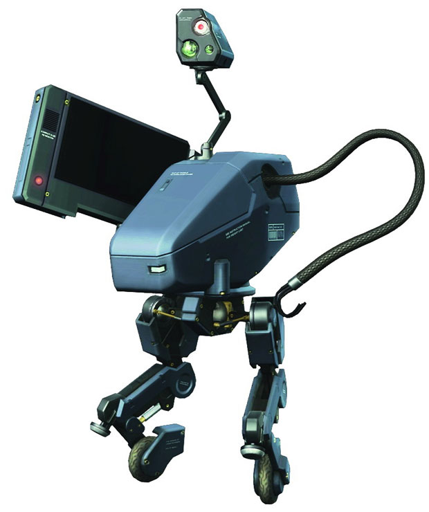 Metal Gear Mk. II Artwork from Metal Gear Solid 4