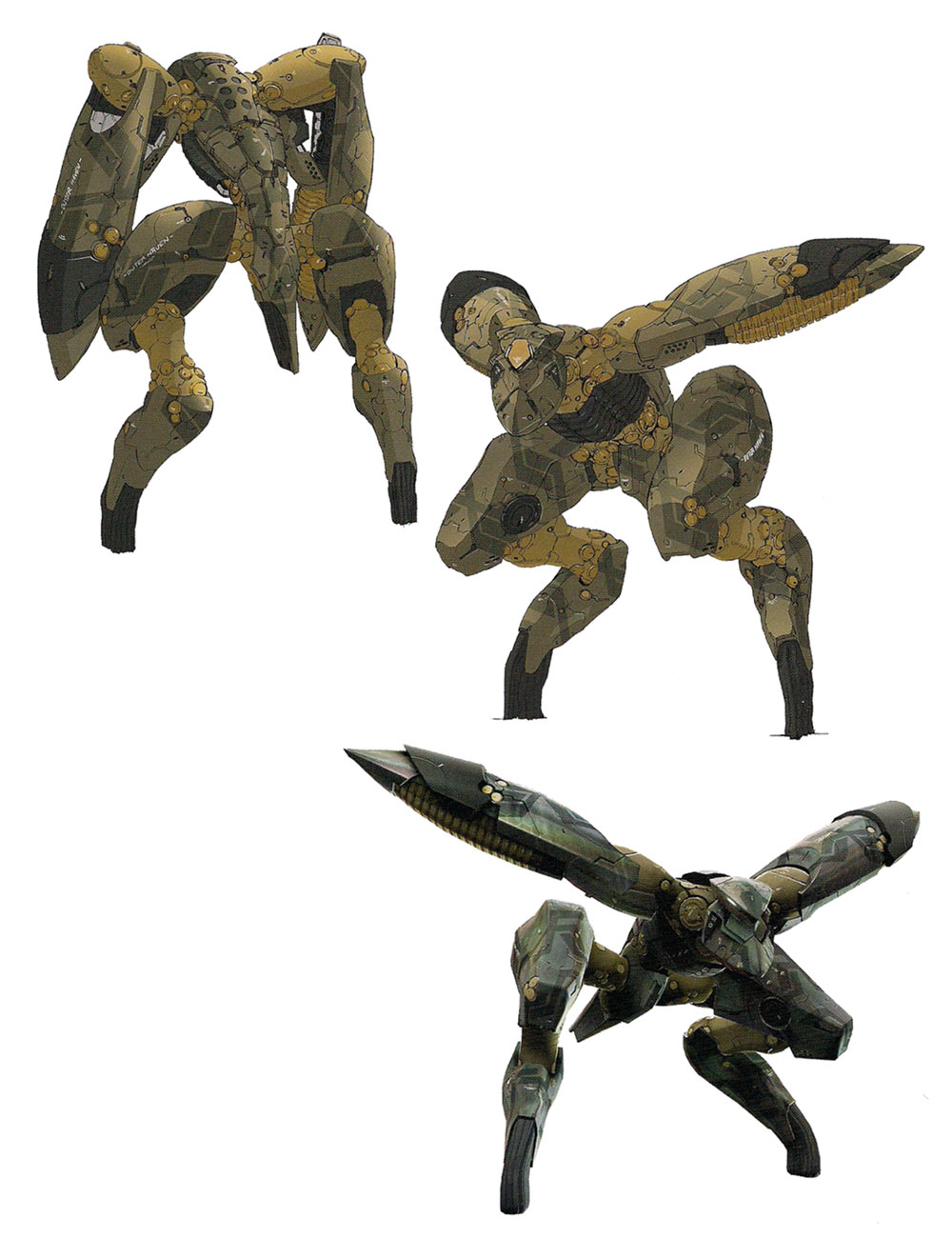 Metal Gear Ray Art from Metal Gear Solid 4