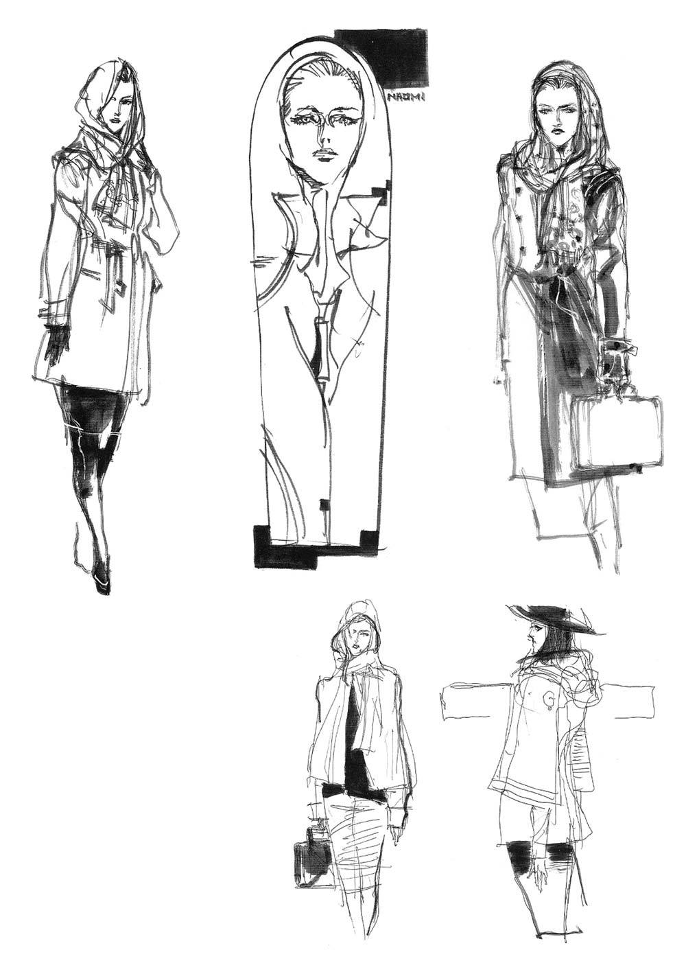 Naomi Hunter Concept Art from Metal Gear Solid 4