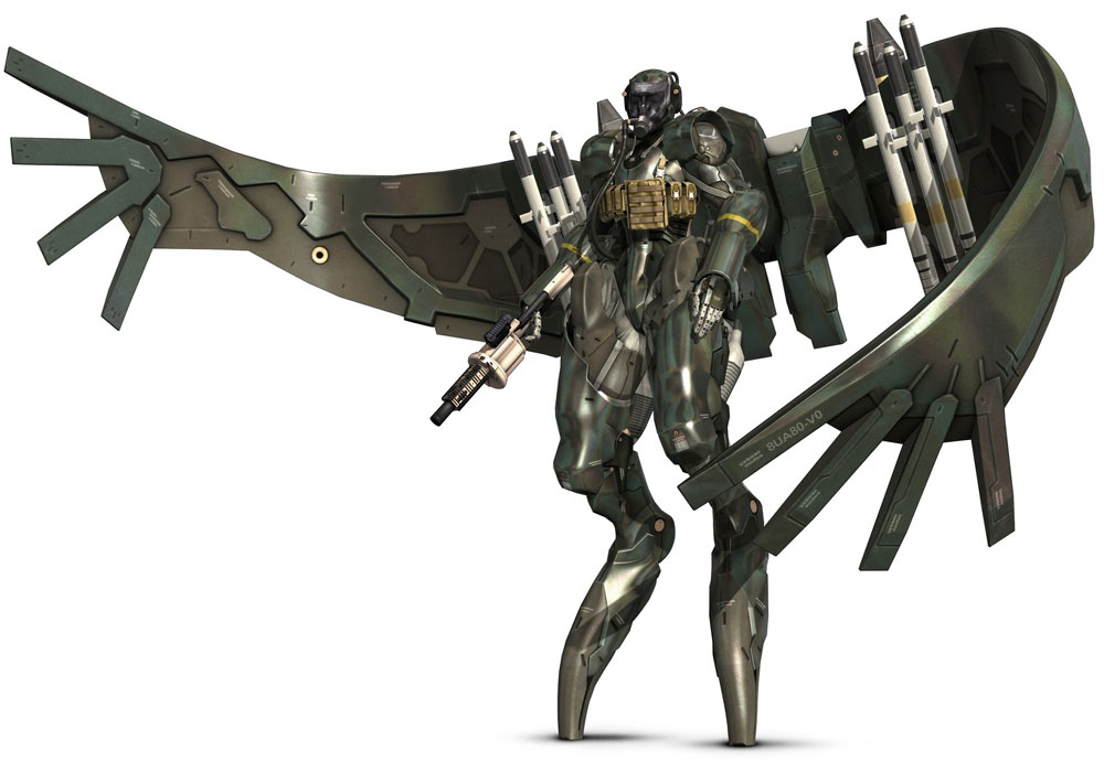 Raging Raven Art from Metal Gear Solid 4