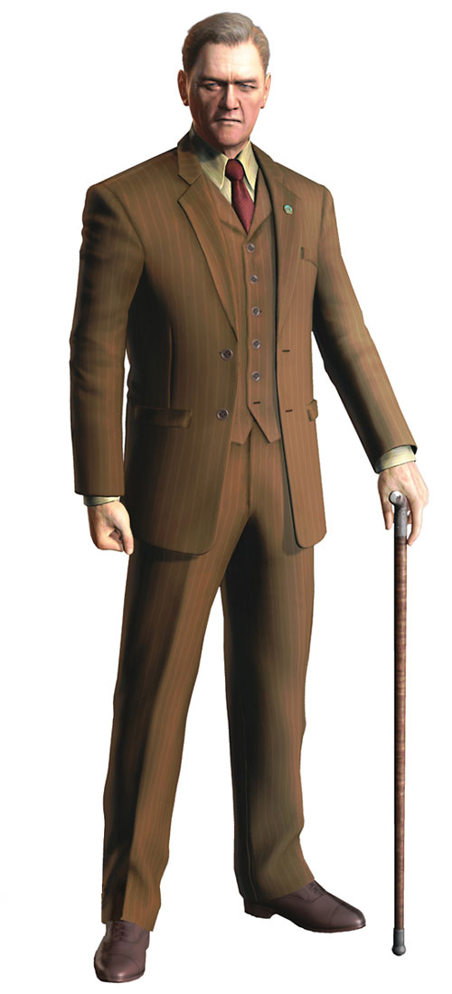 Roy Campbell Art from Metal Gear Solid 4