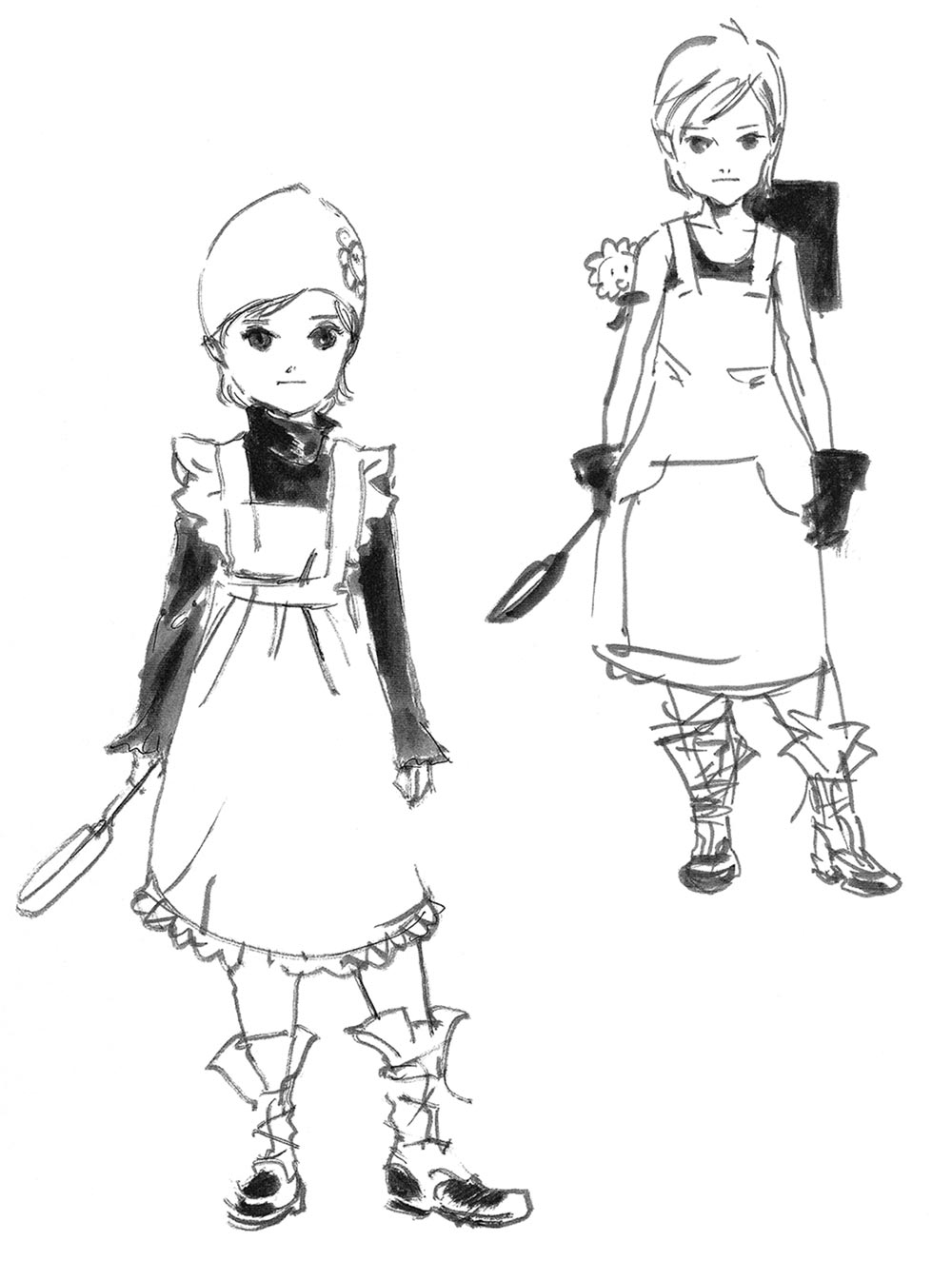 Sunny Illustration from Metal Gear Solid 4